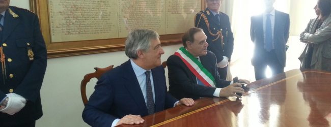 Benevento| Tajani in città: infrastrutture per garantire sviluppo