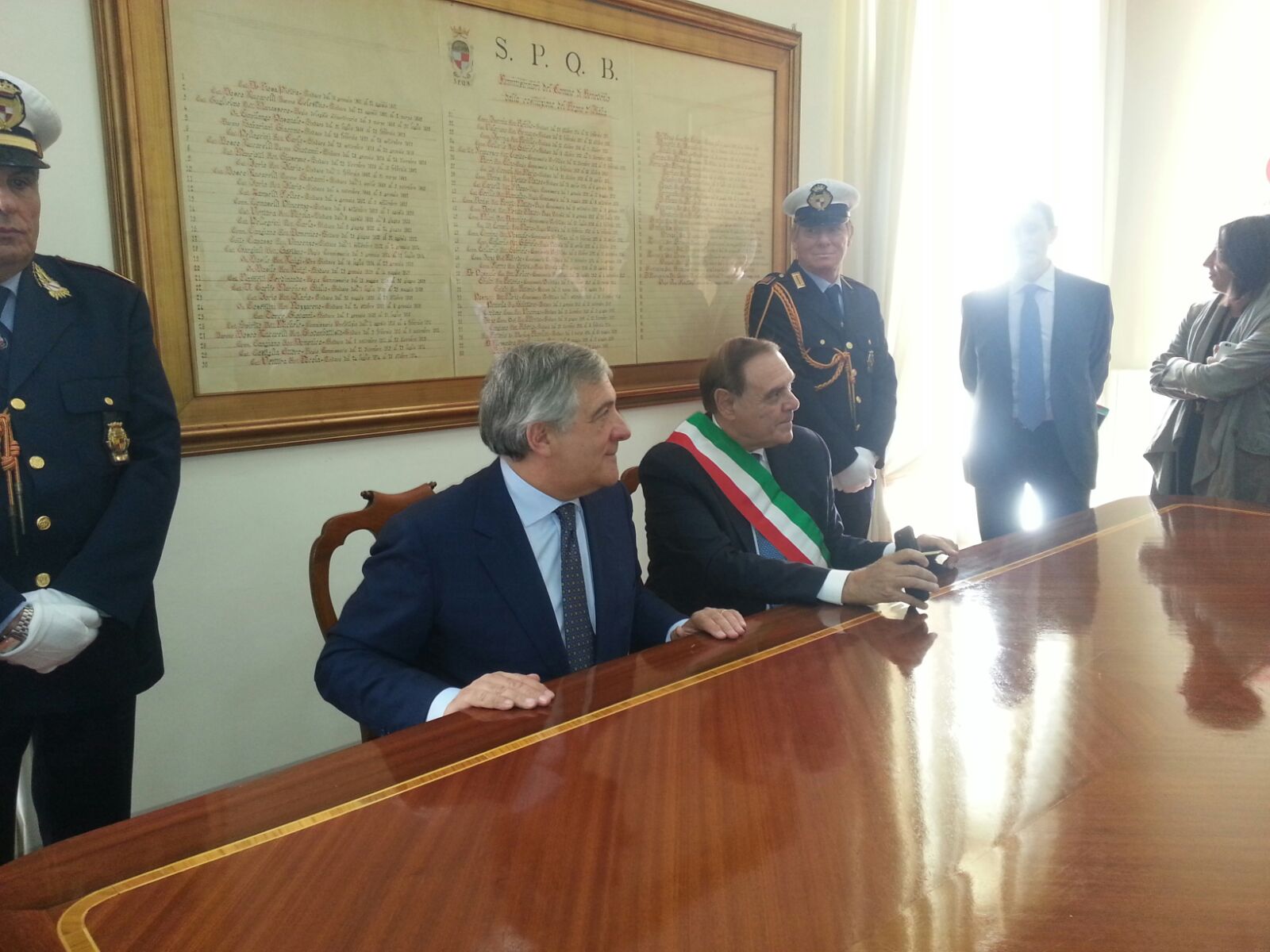 Benevento| Tajani in città: infrastrutture per garantire sviluppo