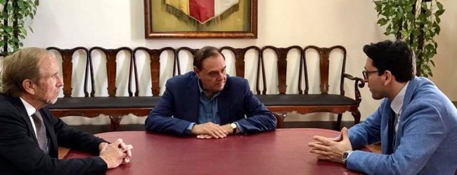 Benevento| Visita del professor Penninghton al Comune