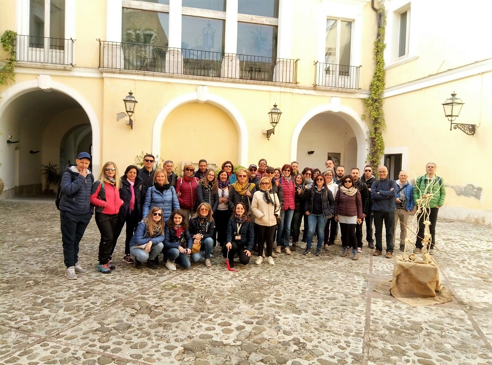 Benevento| Turisti di Frosinone e Sarno visitano la città