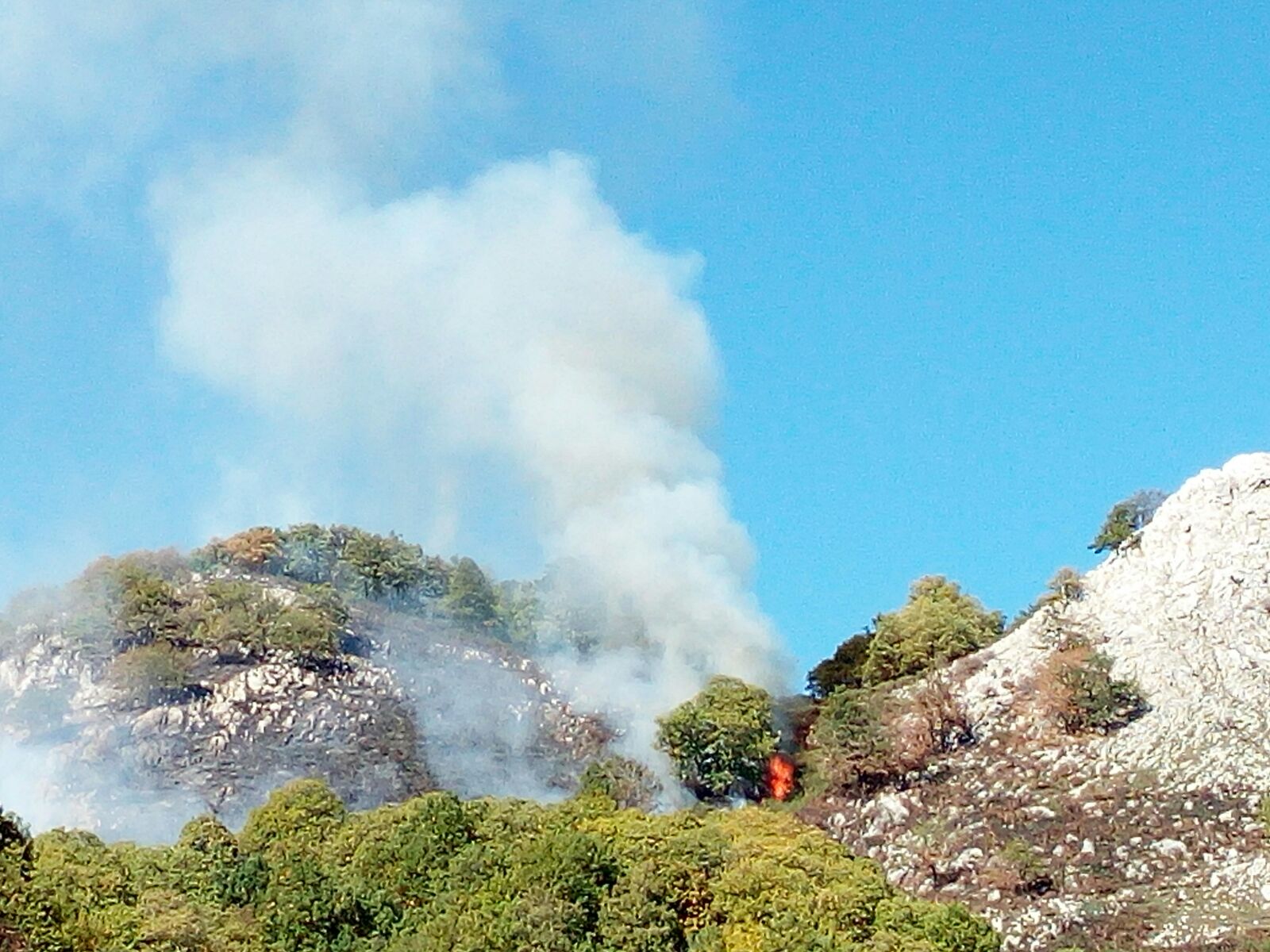 Tre incendi in meno di 24 ore: ritorna l’allarme in Irpinia