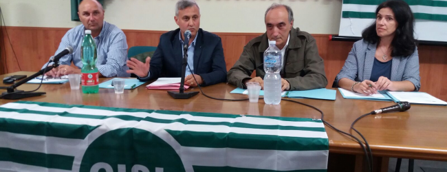 San Giorgio del Sannio| Lavoro e Pensioni al centro del Consiglio Generale Cisl Irpinia-Sannio