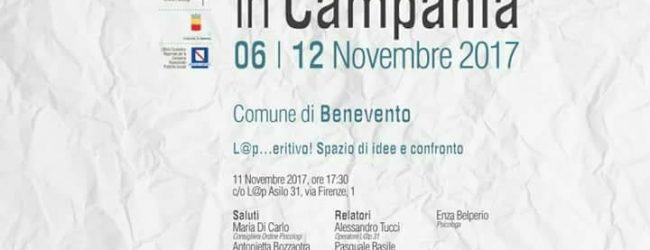 Benevento| Settimana Benessere Psicologico, L@p_eritivo tra incontro e confronto