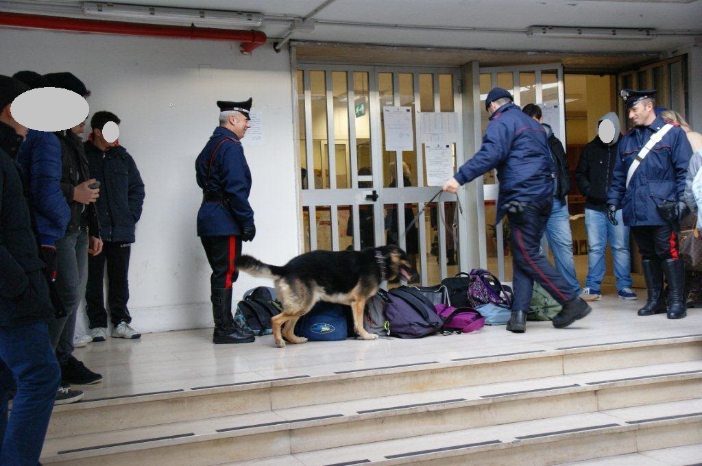 Benevento| Controlli antidroga al Magistrale Guacci