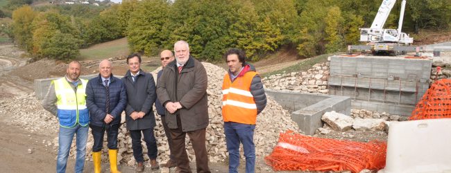 Campolattaro| Sopralluogo sul nuovo ponte torrente Tammarecchia