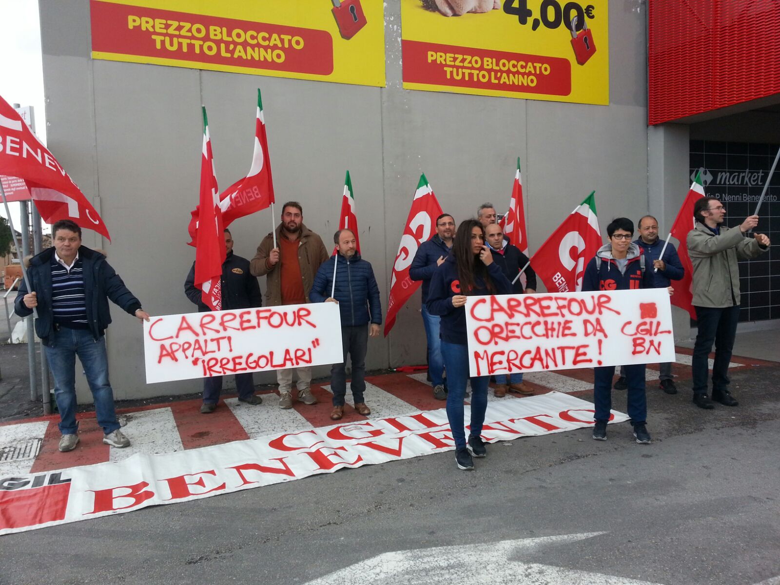 Benevento| Vicenda Carrefour, il 24 confronto al vertice azienda-Cgil