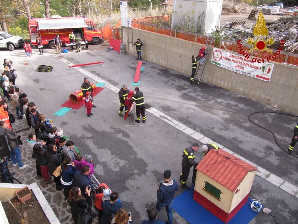 Chianche| Piccoli pompieri crescono con “Pompieropoli”
