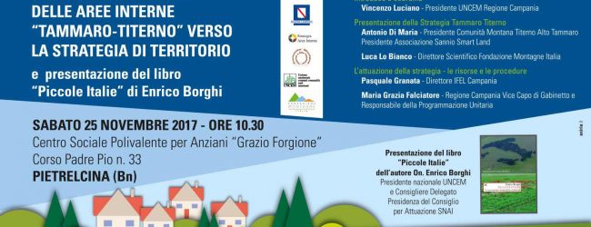 Pietrelcina| Sabato la presentazione della strategia di territorio dell’area Tammaro-Titerno