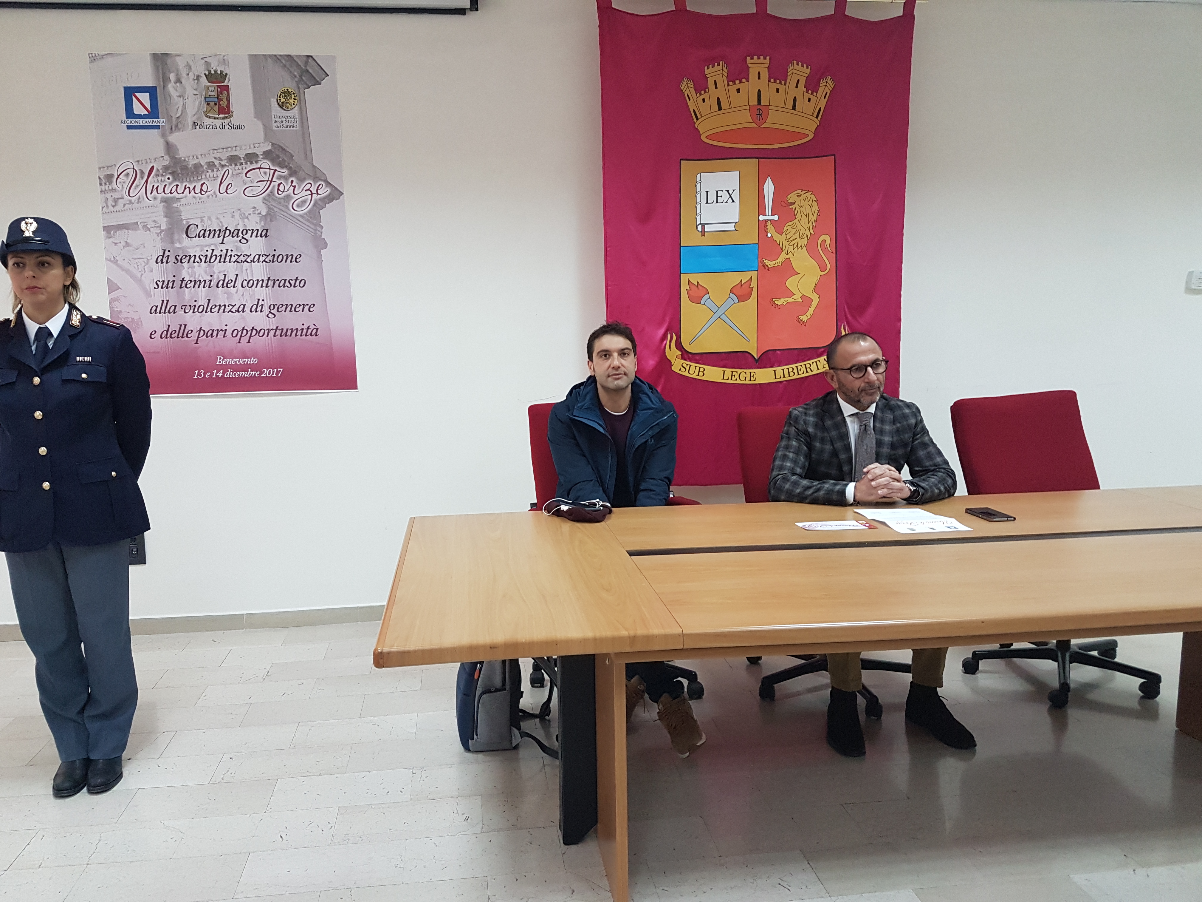 Benevento| Polizia, Unisannio e Regione Campania insieme per la due giorni di “Uniamo le forze”