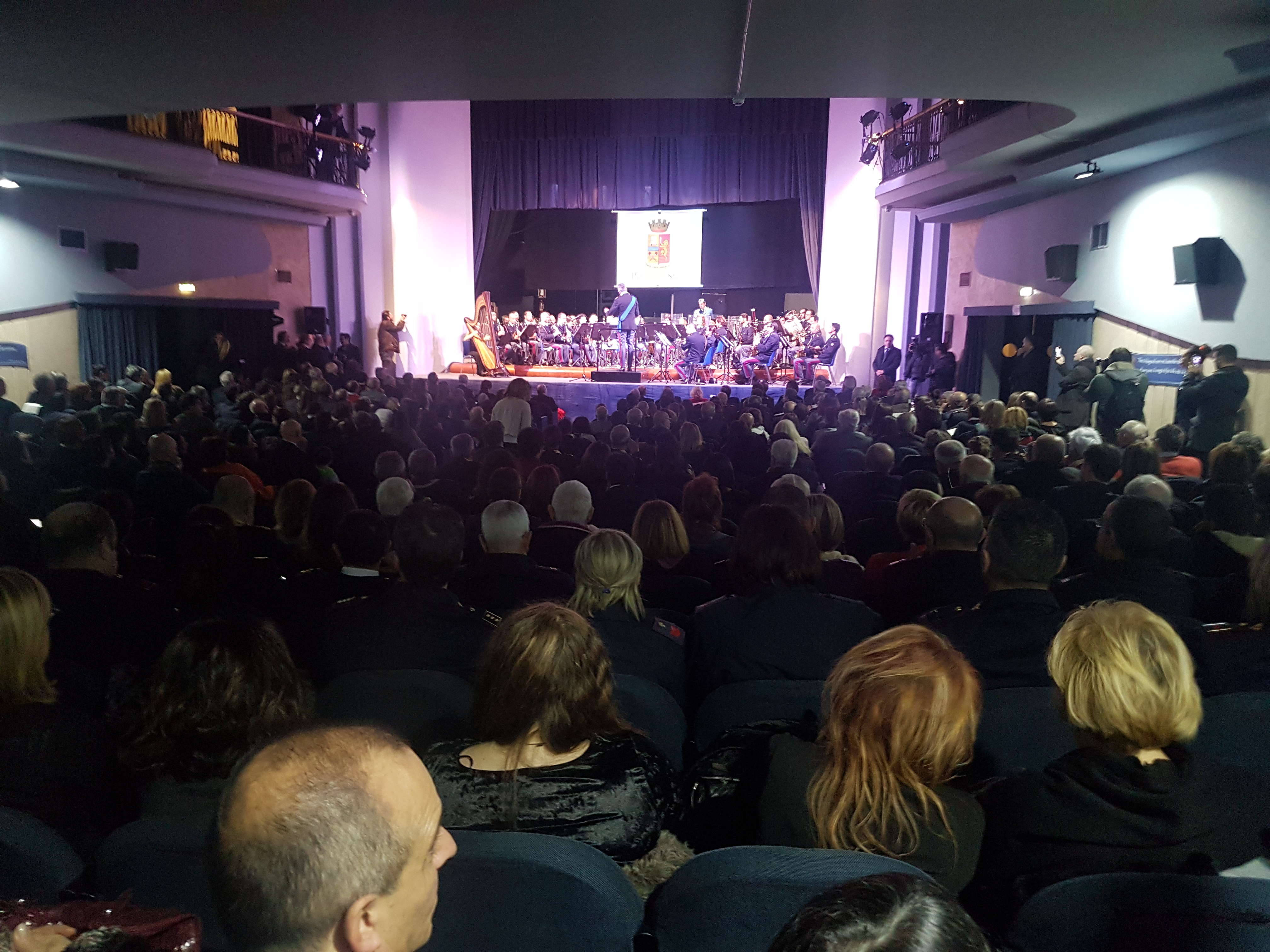 Benevento| Polizia,il capo Gabrielli e la banda musicale chiudono la due giorni di “Uniamo le forze”