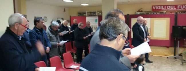 Benevento| I Vigili del Fuoco celebrano il precetto natalizio