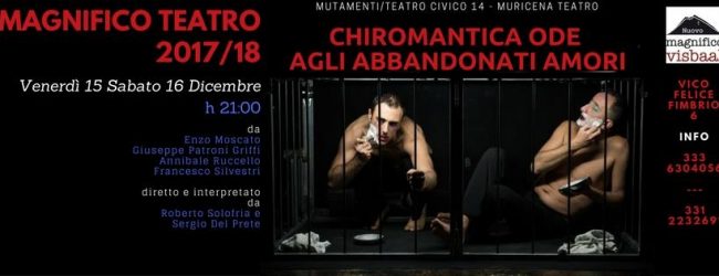 Benevento| Magnifico Visbaal, appuntamento con “Chiromantica ode telefonica agli abbandonati amori”
