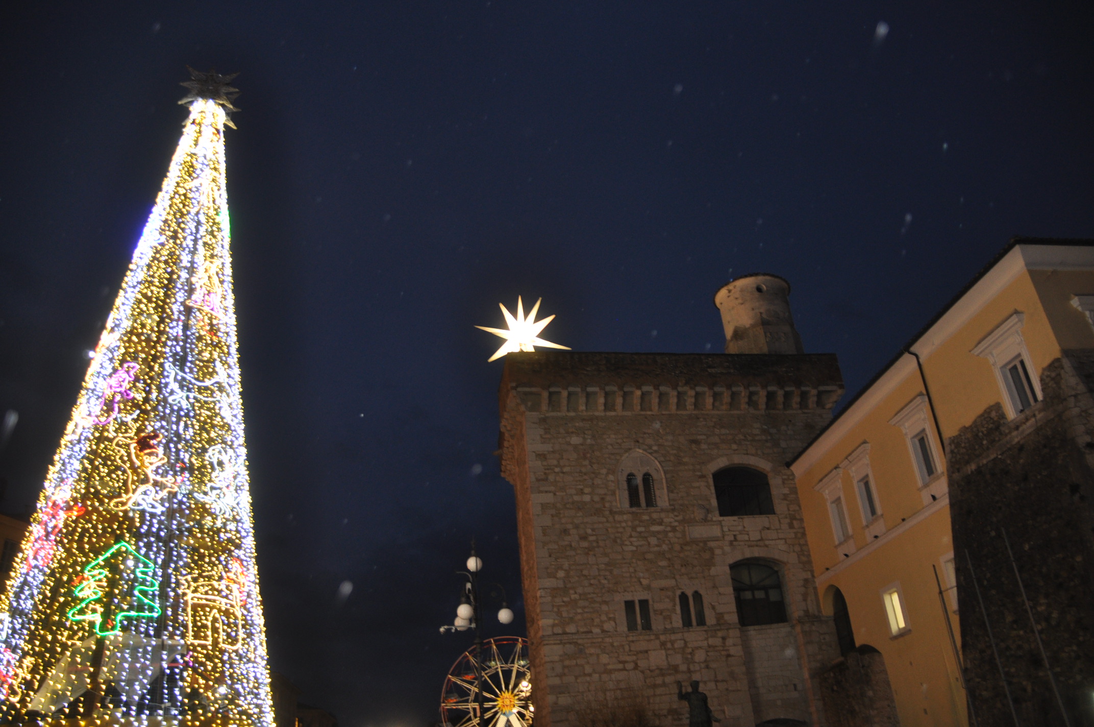 Benevento| Alla Rocca dei Rettori per il Natale splende la Stella Cometa