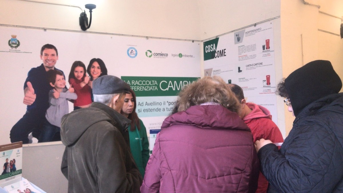 Avellino| Raccolta differenziata: Irpiniambiente inaugura l’Infopoint