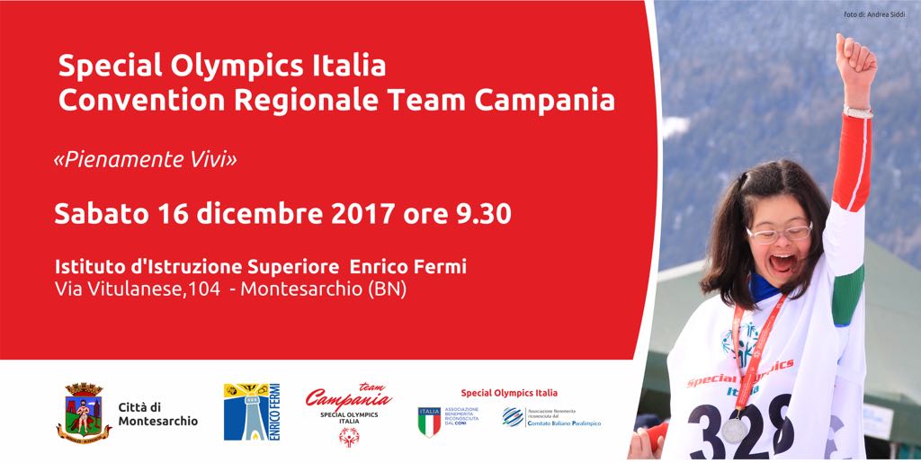 Montesarchio| Special Olimpics, sabato Convention Regionale Team Campania
