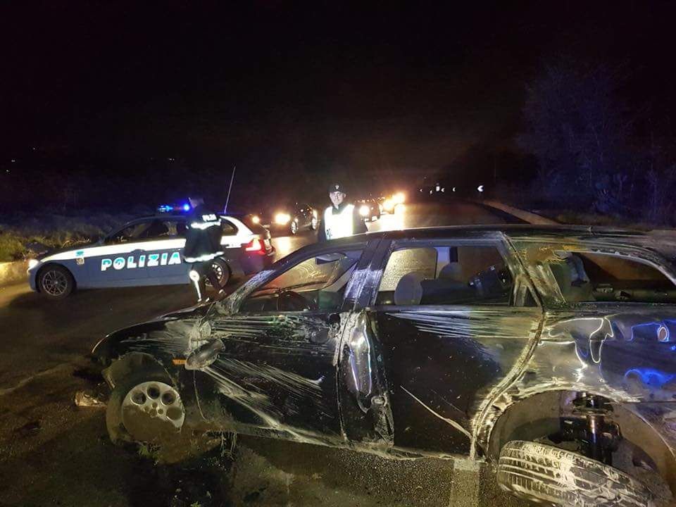 San Lorenzello| Inseguimento e incidente stradale, caccia ai malviventi