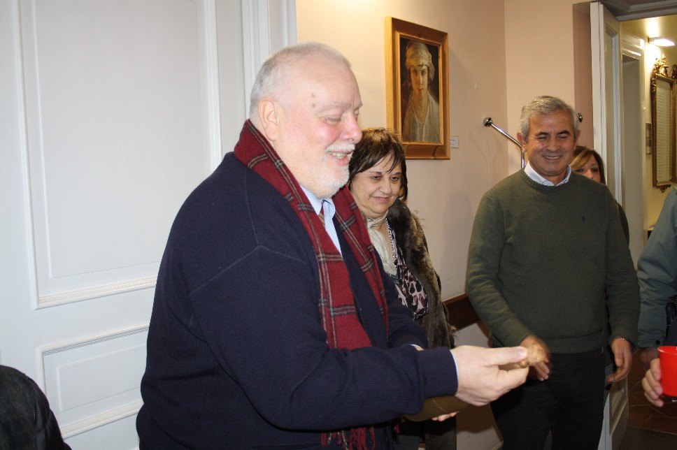 Natale, scambio di auguri alla Rocca dei Rettori