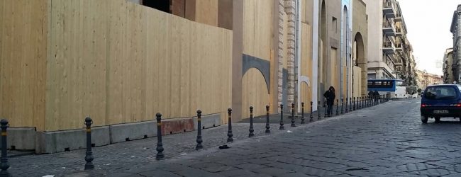 Benevento| Rimossa la recinzione di Piazza Duomo