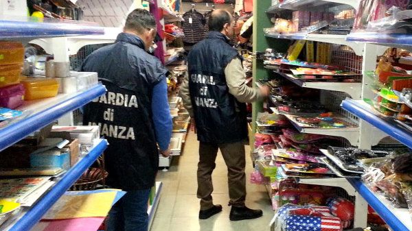 San Giorgio del Sannio| La GDF sequestra oltre 45mila prodotti cinesi