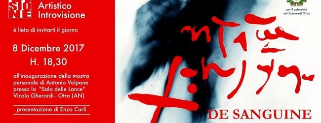 De Sanguine,in mostra a Ostra fino al 6 gennaio