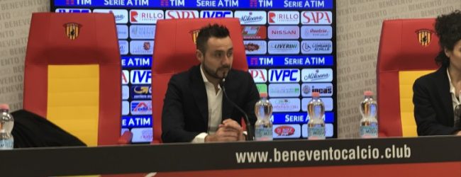 Benevento, De Zerbi: “Imprecisi e subiamo con facilità”