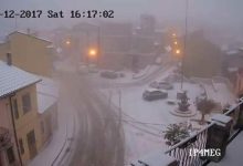 Montefalcone Valfortore| Cade la neve nell’Alto Sannio