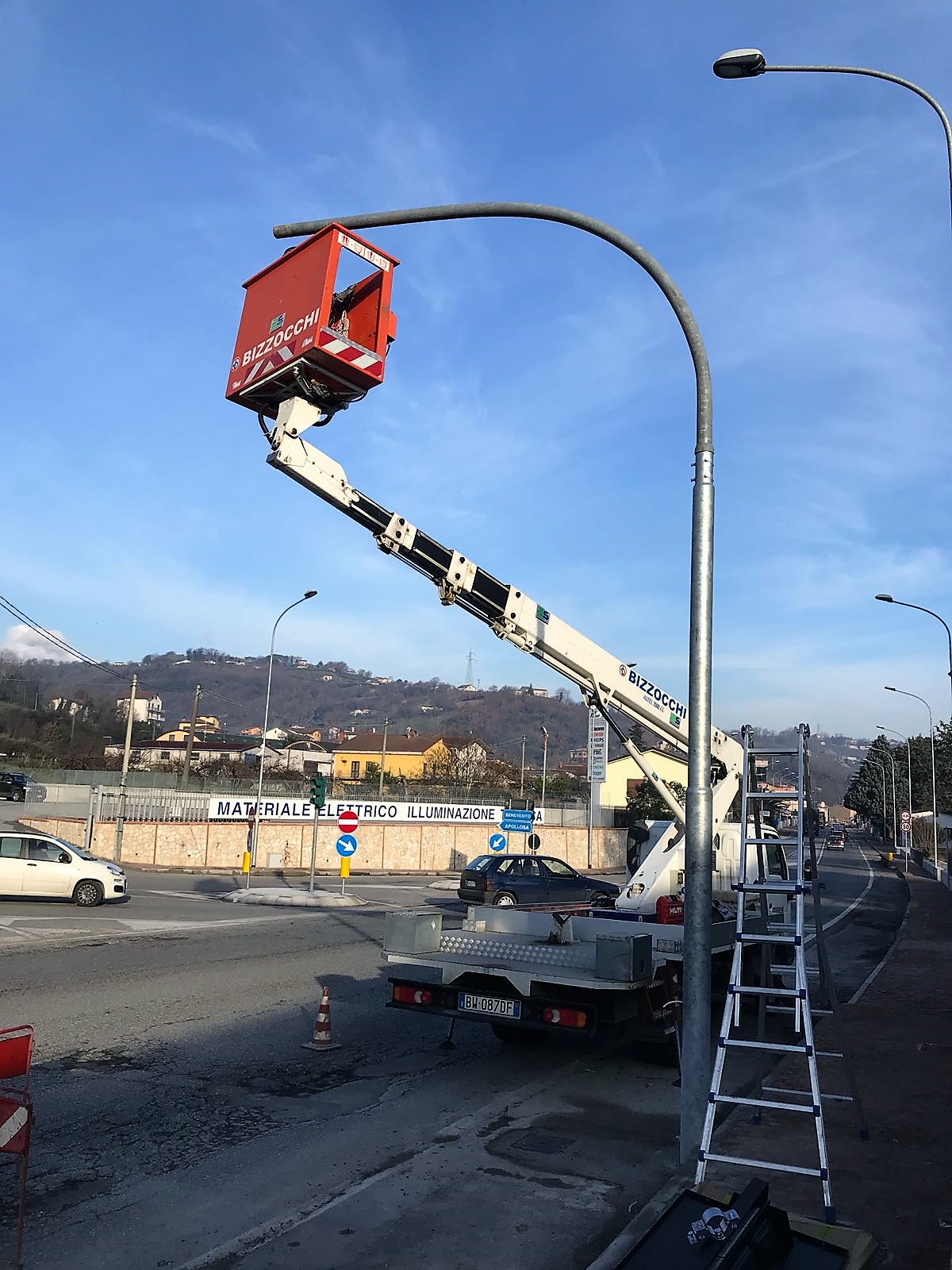 Benevento| Ripristinato il semaforo sulla SS Appia