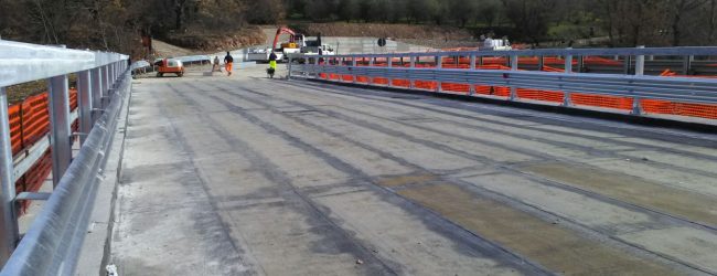 Campolattaro| Ultimati i lavori sul ponte Tammarecchia, Ricci: “tutto procede nei tempi previsti”