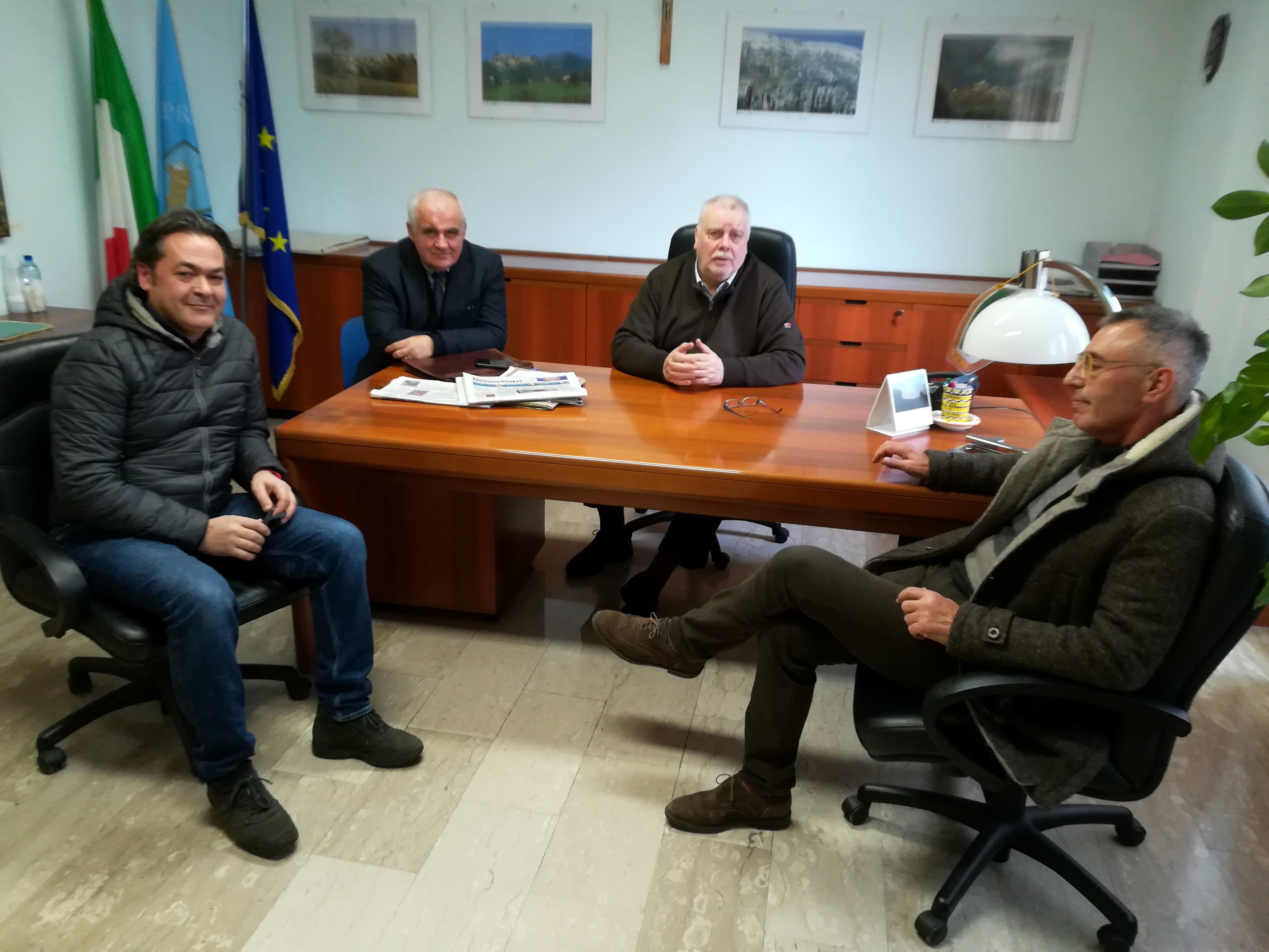Castelpagano| Viabilità, Ricci incontra Sindaco e Vice sindaco