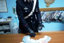 Vitulano| Arrestato uno spacciatore: deteneva 5 grammi di cocaina e 1400 euro in contanti
