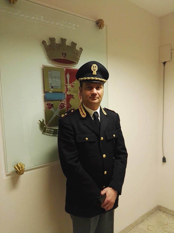 Polizia: Michele Lauritano nuovo Commissario di Cervinara