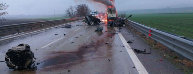 Incidente mortale sulla Bradanica, Sannio e Irpinia a lutto