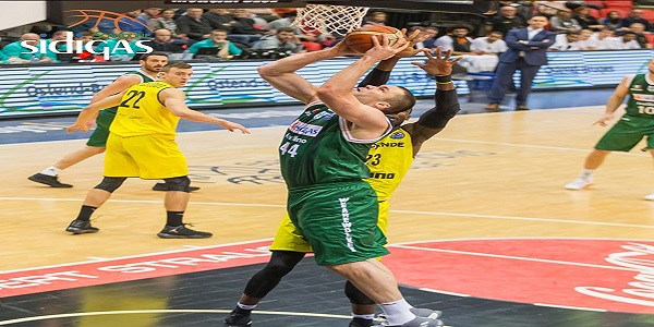 Basket| Sidigas corsara in Belgio, Ostenda K.O.