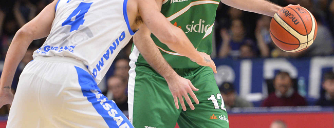 Basket, vittoria e primato per la Sidigas Avellino