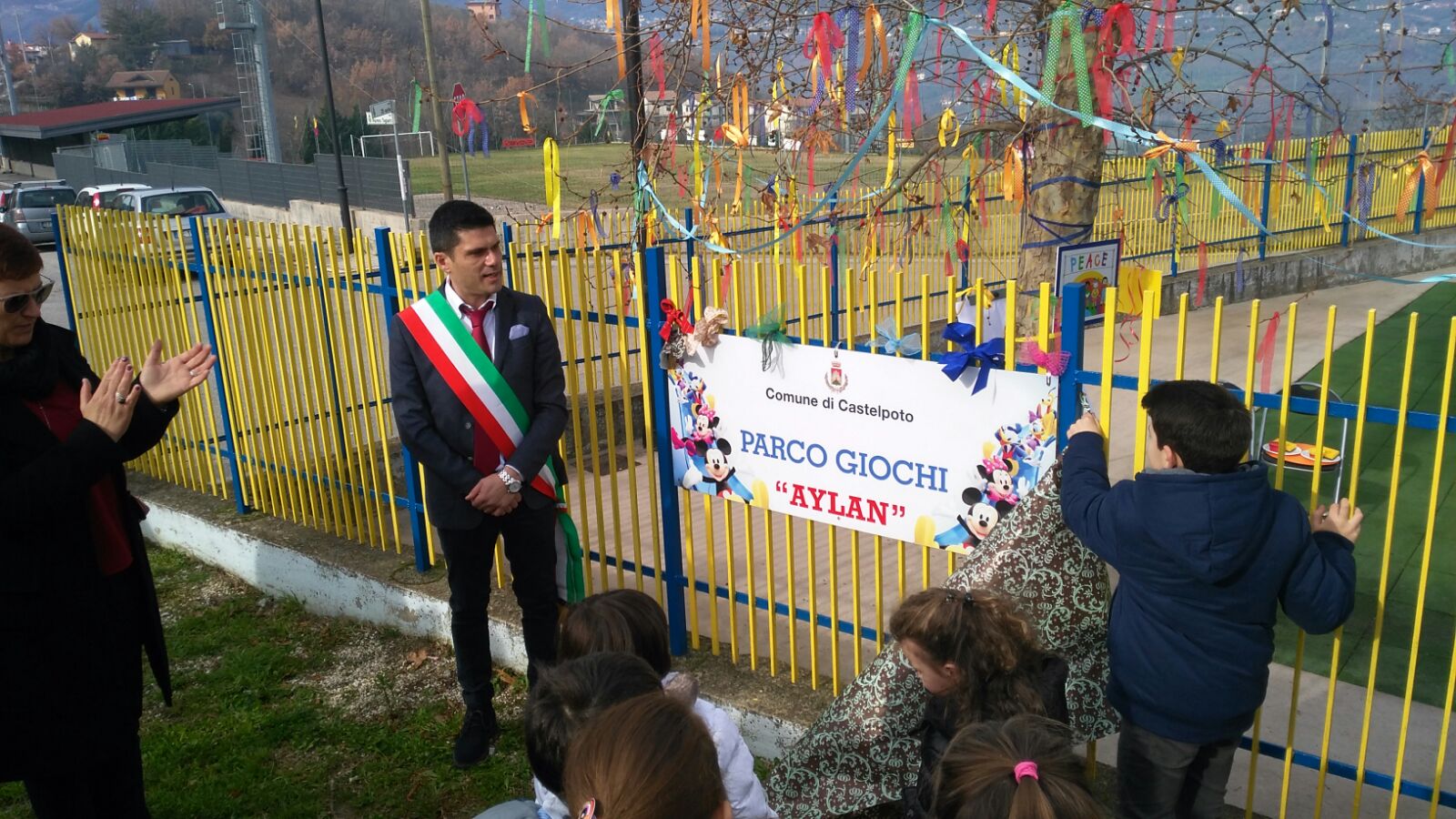 Castelpoto| #ComuneWelcome, intitolato al piccolo Aylan Kurdi il parco giochi