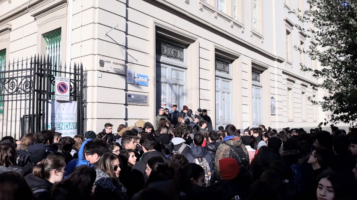 Avellino| “Mancini”: boom di iscrizioni al Liceo/VIDEO