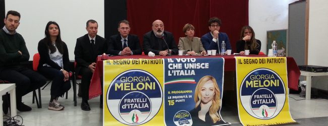 Benevento| Fratelli d’Italia, la vernice di Santanelli e Febbraro
