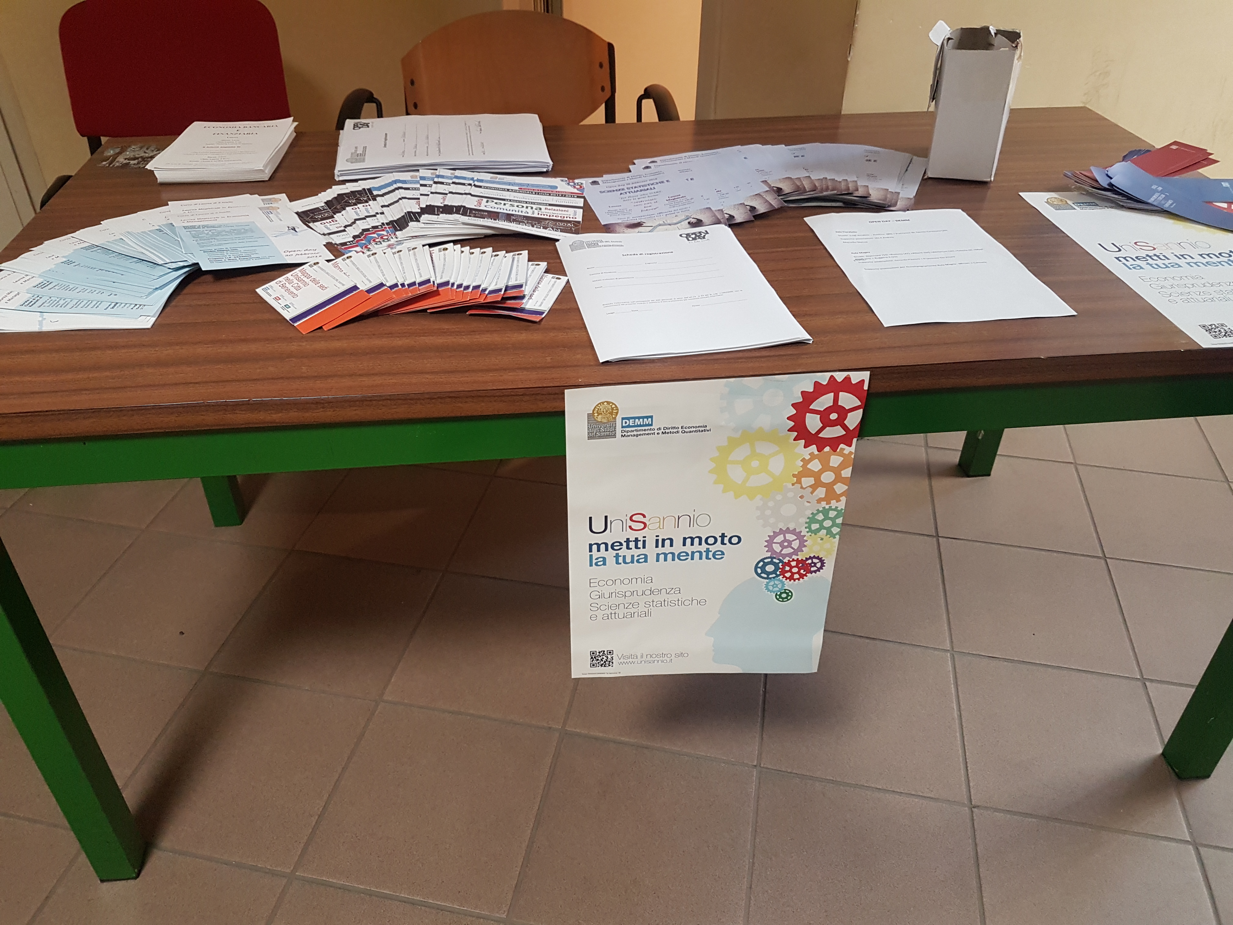 Benevento| Università del Sannio,studenti all’open day