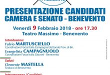 Benevento| Forza Italia: al Teatro Massimo si presentano i candidati
