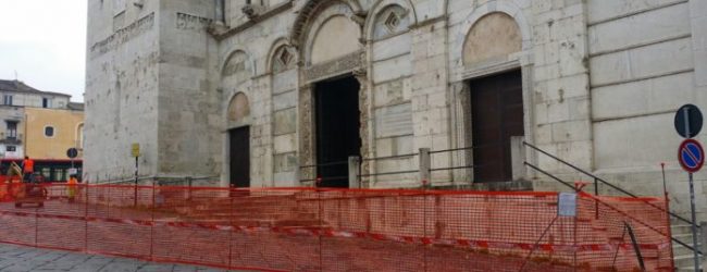 Benevento| Duomo, al via i lavori per area pedonale