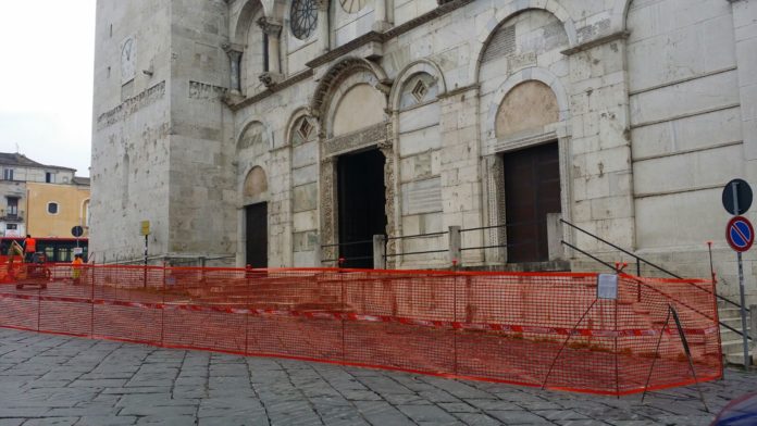 Benevento| Duomo, al via i lavori per area pedonale