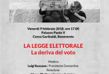 Benevento| Demonline: a Palazzo Paolo V il dibattito “la Legge elettorale, la deriva al voto”