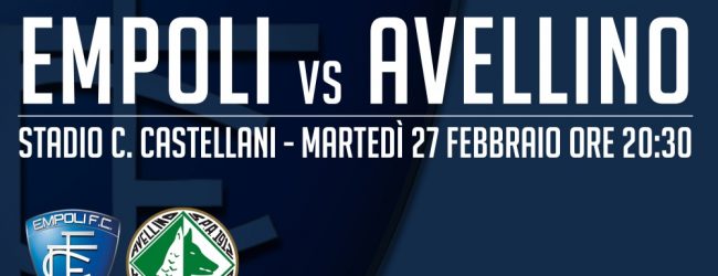 Avellino, stasera l’Empoli: la probabile formazione