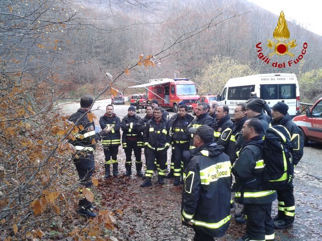 Vigili del Fuoco, terminato il corso TAS