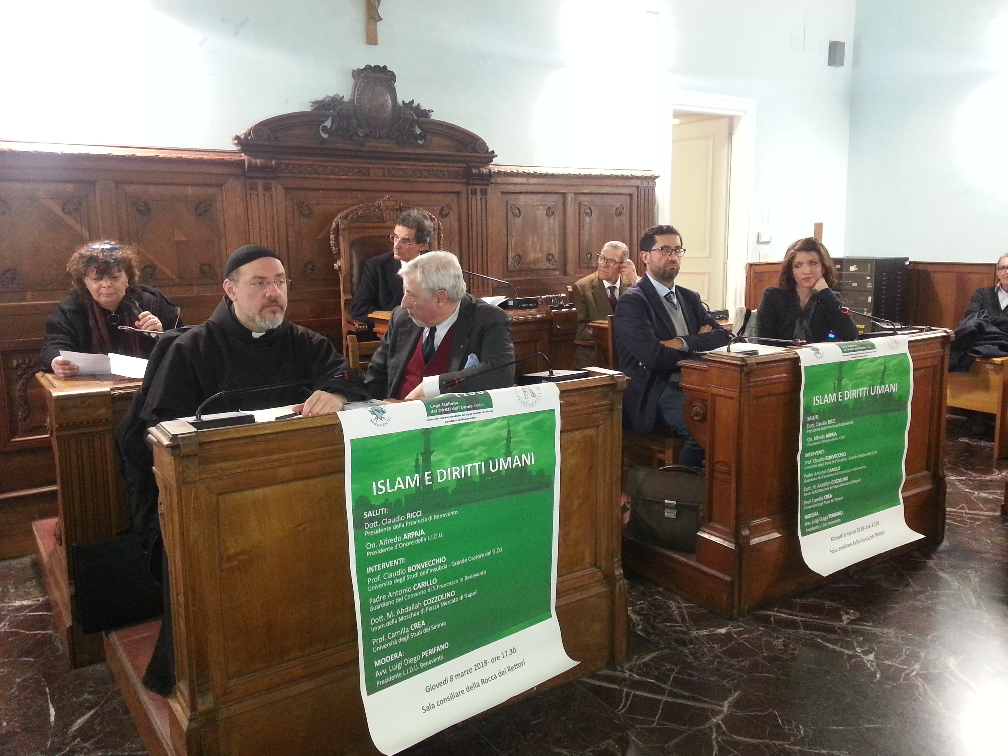 Benevento| Libertà nella diversità, l’Islam visto dalla LIDU