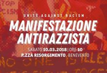 Benevento| Tutto pronto per la manifestazione antirazzista