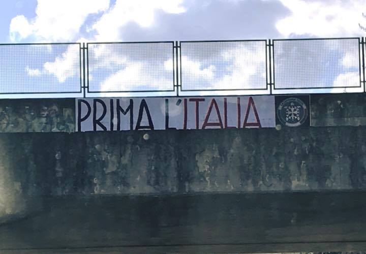 Benevento| Casapound provoca: “Prima l’Italia”