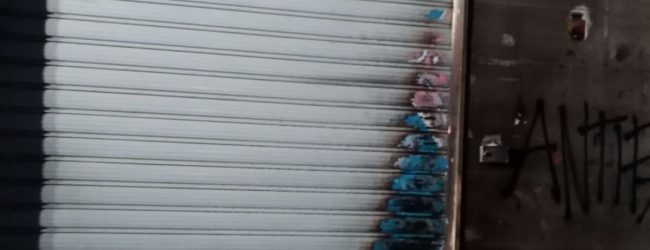 Benevento| Atto intimidatorio ai danni di un negozio