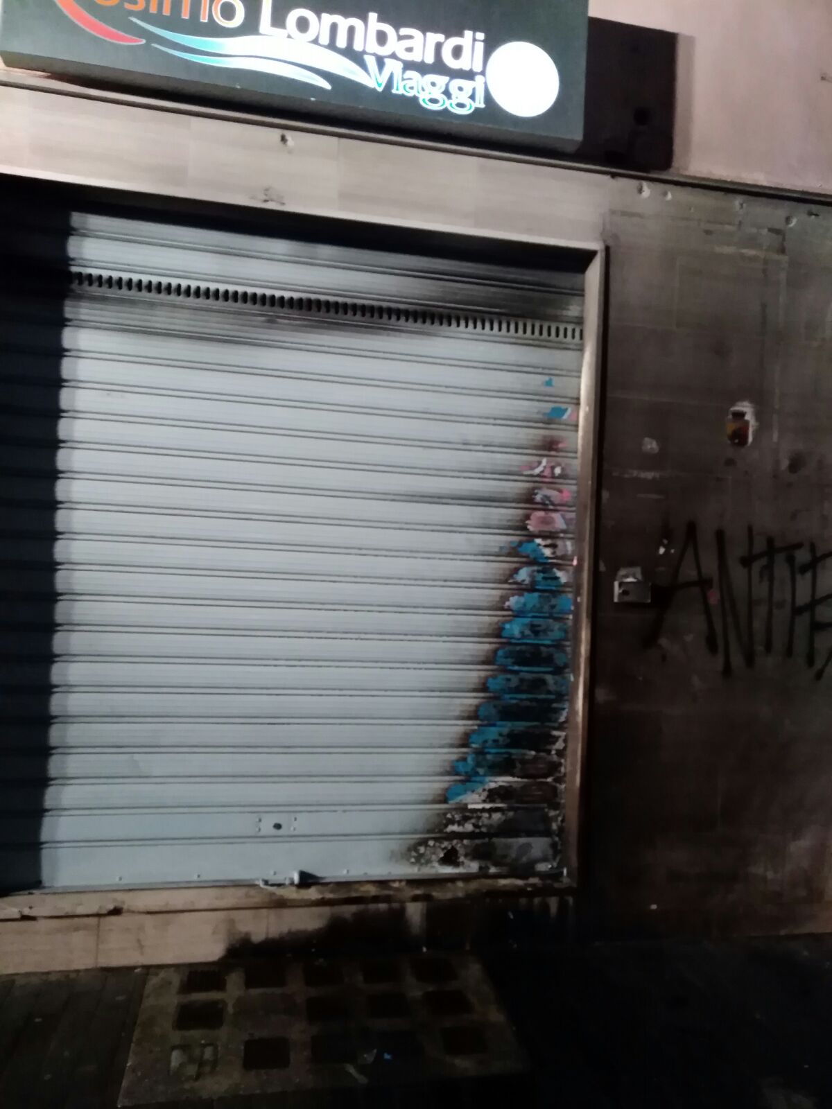 Benevento| Atto intimidatorio ai danni di un negozio