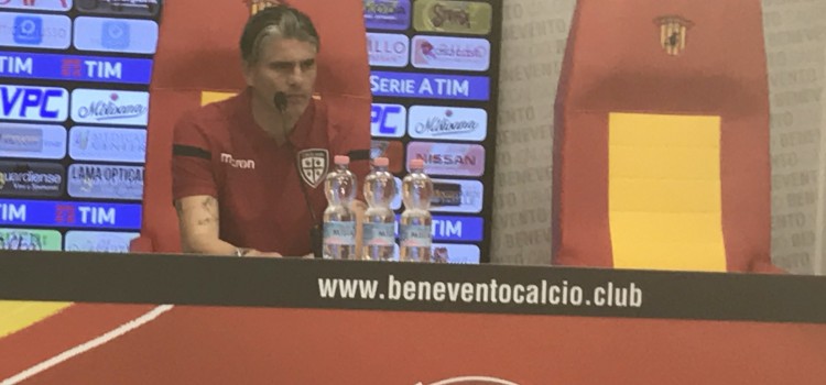 Cagliari, Lopez: “Questo è il calcio, ma Benevento non merita questa classifica”